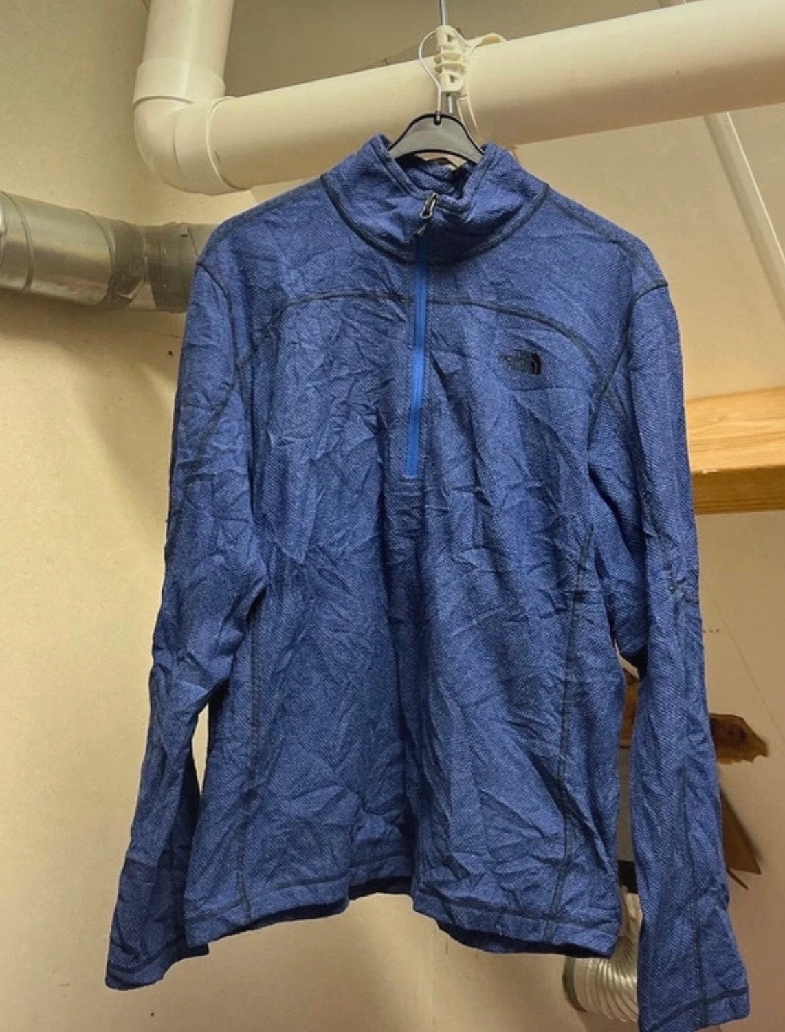 The North Face Fleece Jas Heren Maat L Blauw, Kleding | Heren, Ophalen of Verzenden, Gedragen, Maat 52/54 (L), Blauw