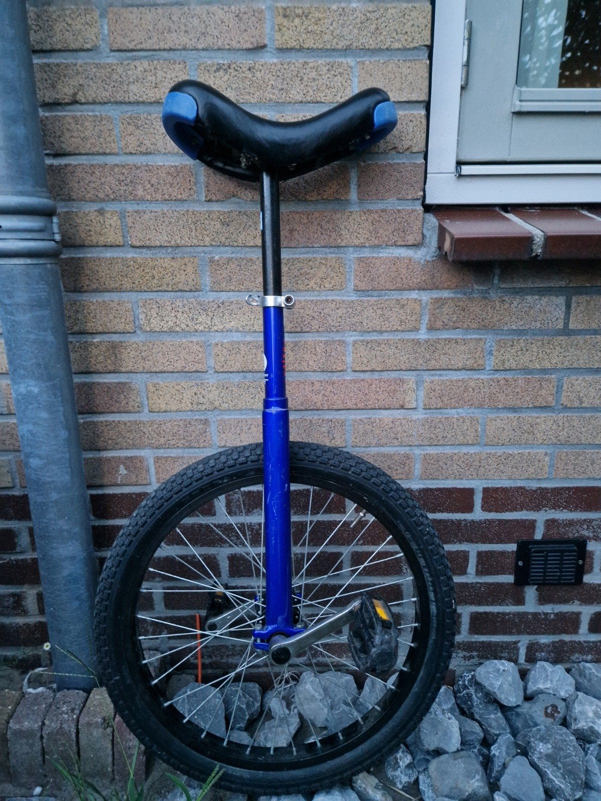 Eenwieler blauw 20 inch, Ophalen, Gebruikt