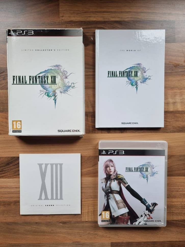 Final Fantasy XIII Collector's Edition, 1 speler, Ophalen of Verzenden, Zo goed als nieuw, Role Playing Game (Rpg)