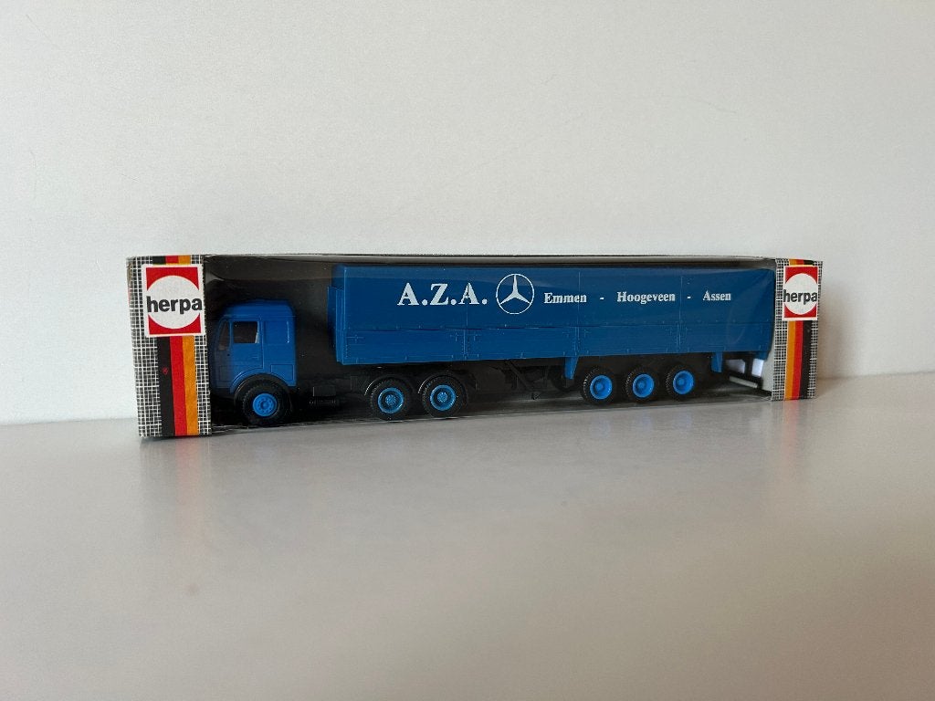 Herpa AZA Mercedes, 1:87, Ophalen of Verzenden, Nieuw, Bus of Vrachtwagen, Herpa