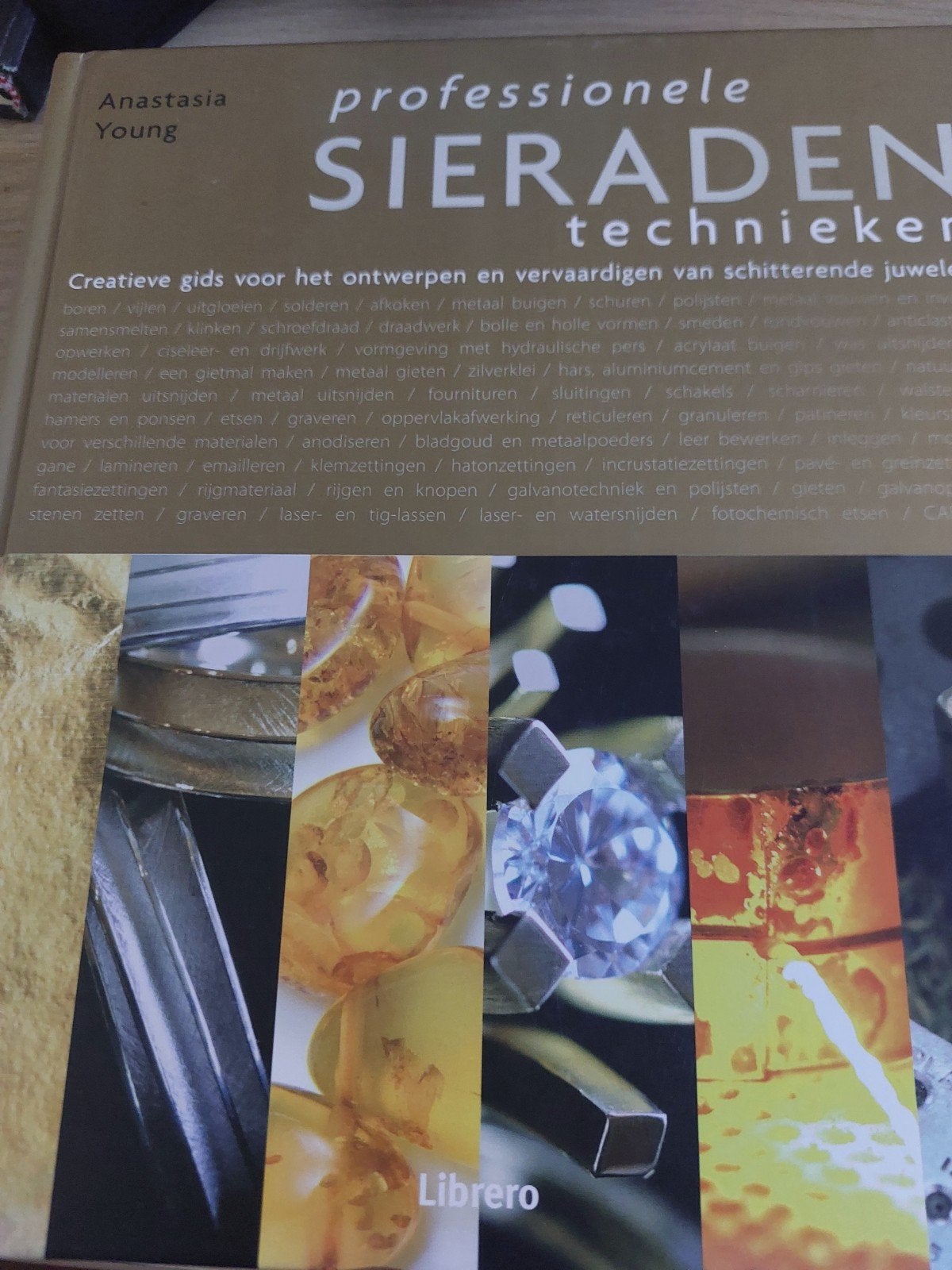 Professionele Sieraden Technieken - Anastasia Young, Boeken, Ophalen of Verzenden, Zo goed als nieuw, Overige onderwerpen, Anastasia Young
