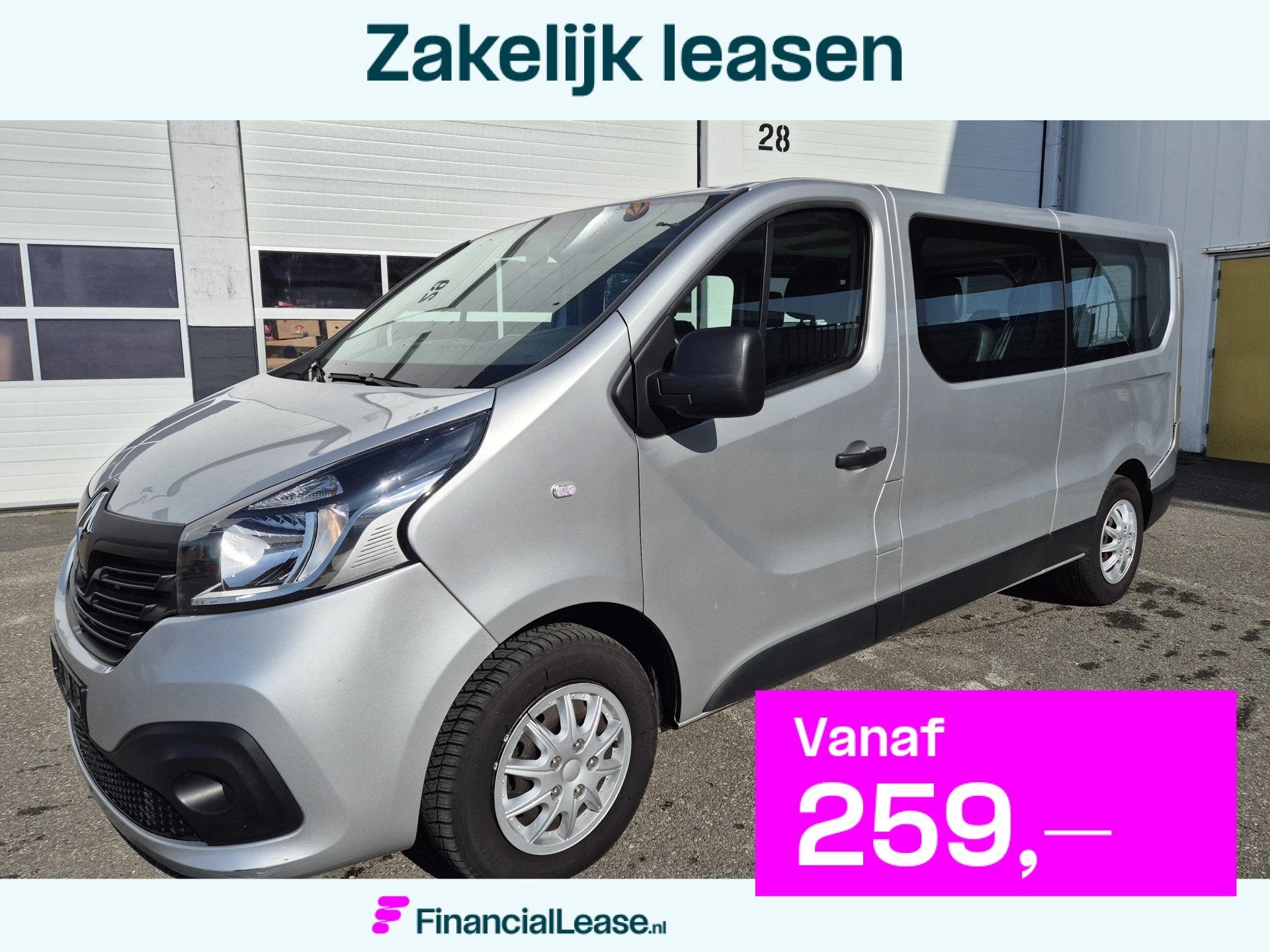 Renault Trafic 1.6 dCi passenger 8-pers 72.000km militair ke, Dieren en Toebehoren, Gebruikt, Overige typen