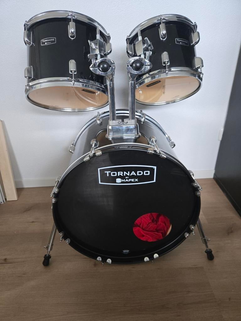 Tornado Mapex drumstel, Muziek en Instrumenten, Drumstellen en Slagwerk, Ophalen, Gebruikt, Overige merken
