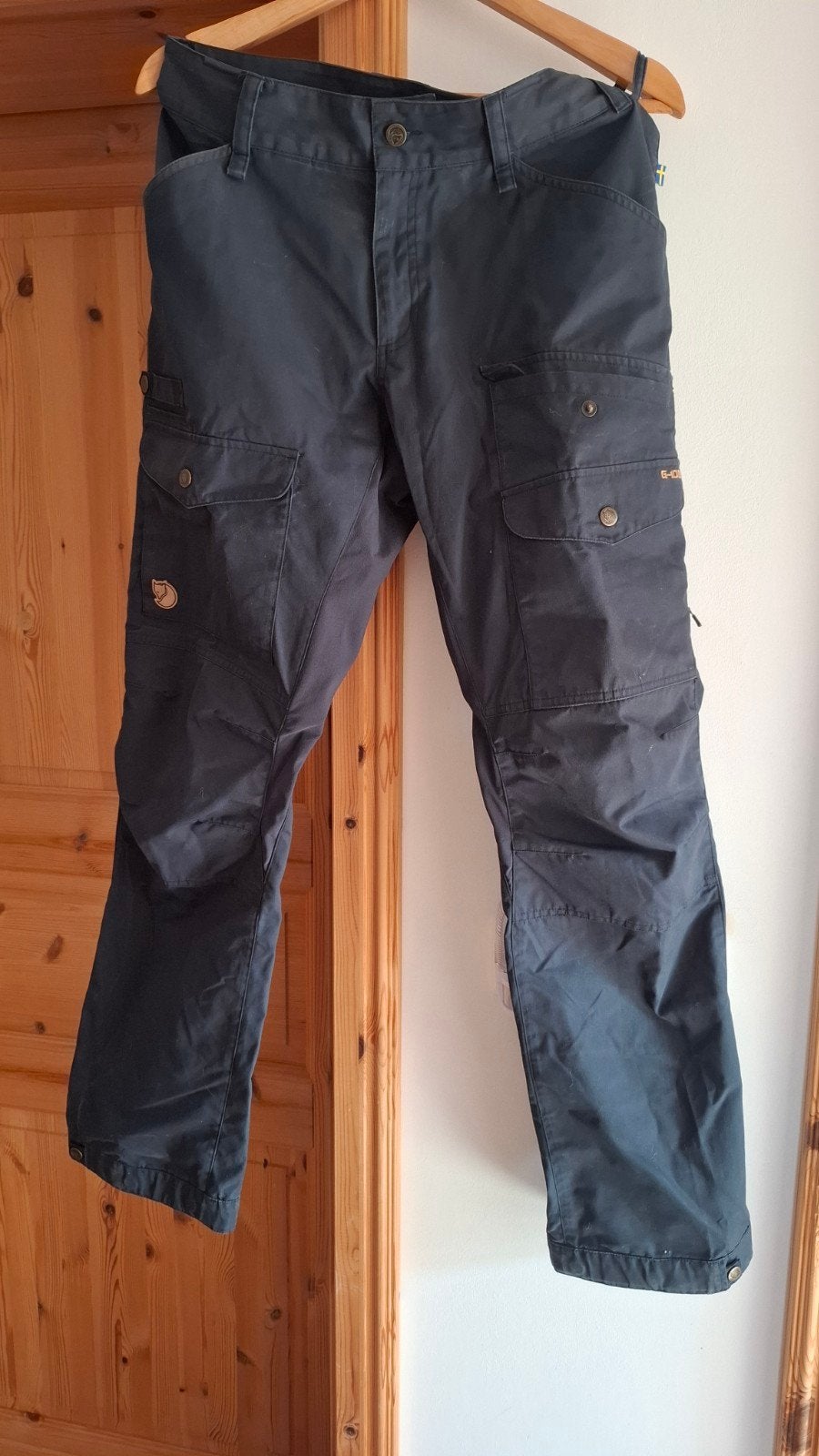fjallraven  broek ventilatie., Fjallraven, Blauw, Ophalen of Verzenden, Zo goed als nieuw