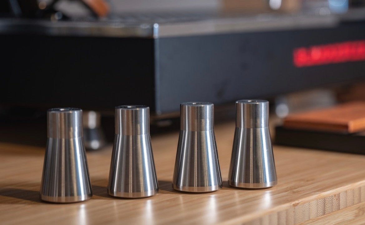 RVS Pootjes 5cm voor La Marzocco GS3 / Linea Mini, Ophalen, Nieuw