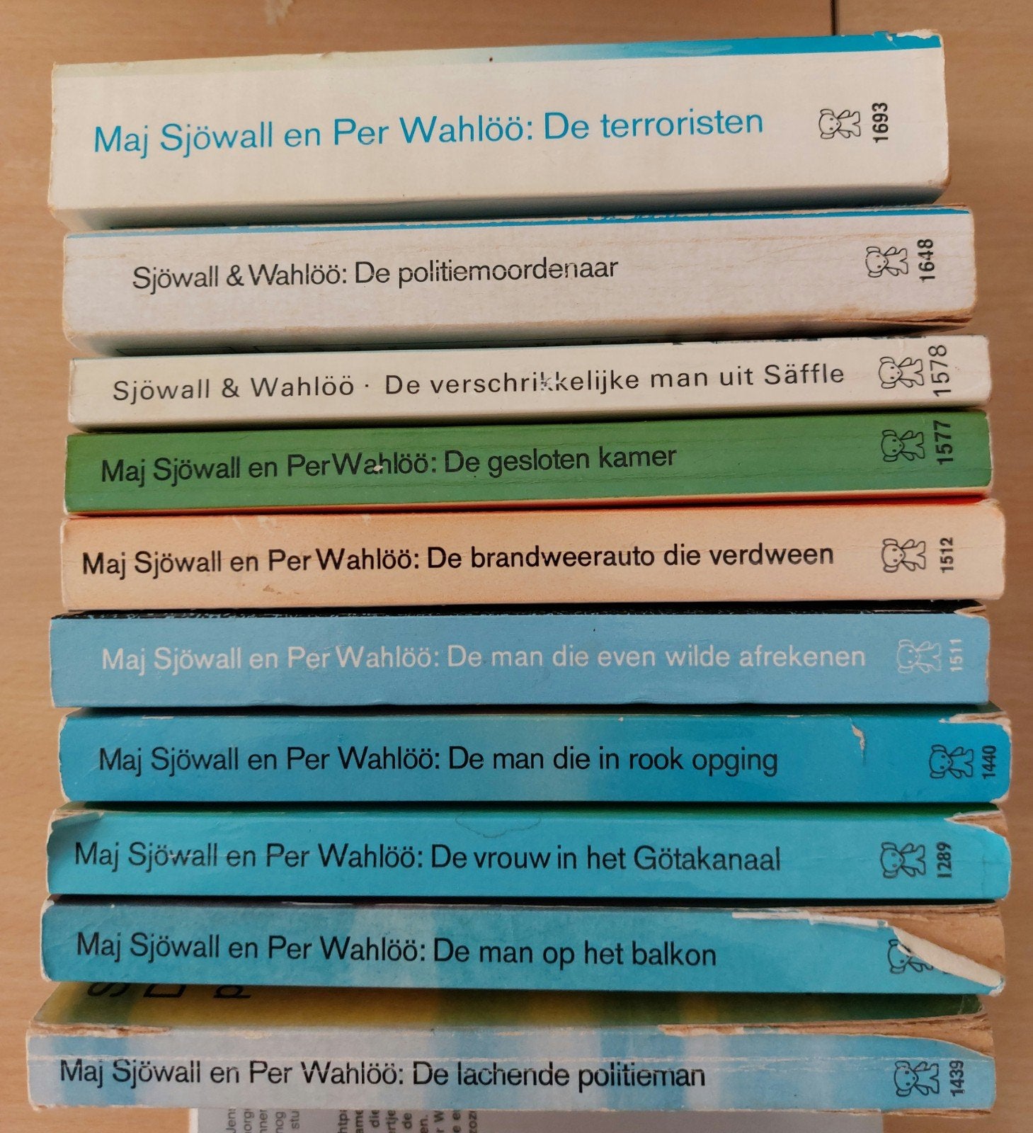 Zweedse misdaadromans van Maj Sjöwall en Per Wahlöö, Boeken, Detectives, Ophalen, Gelezen, Maj Sjöwall en Per Wahlöö