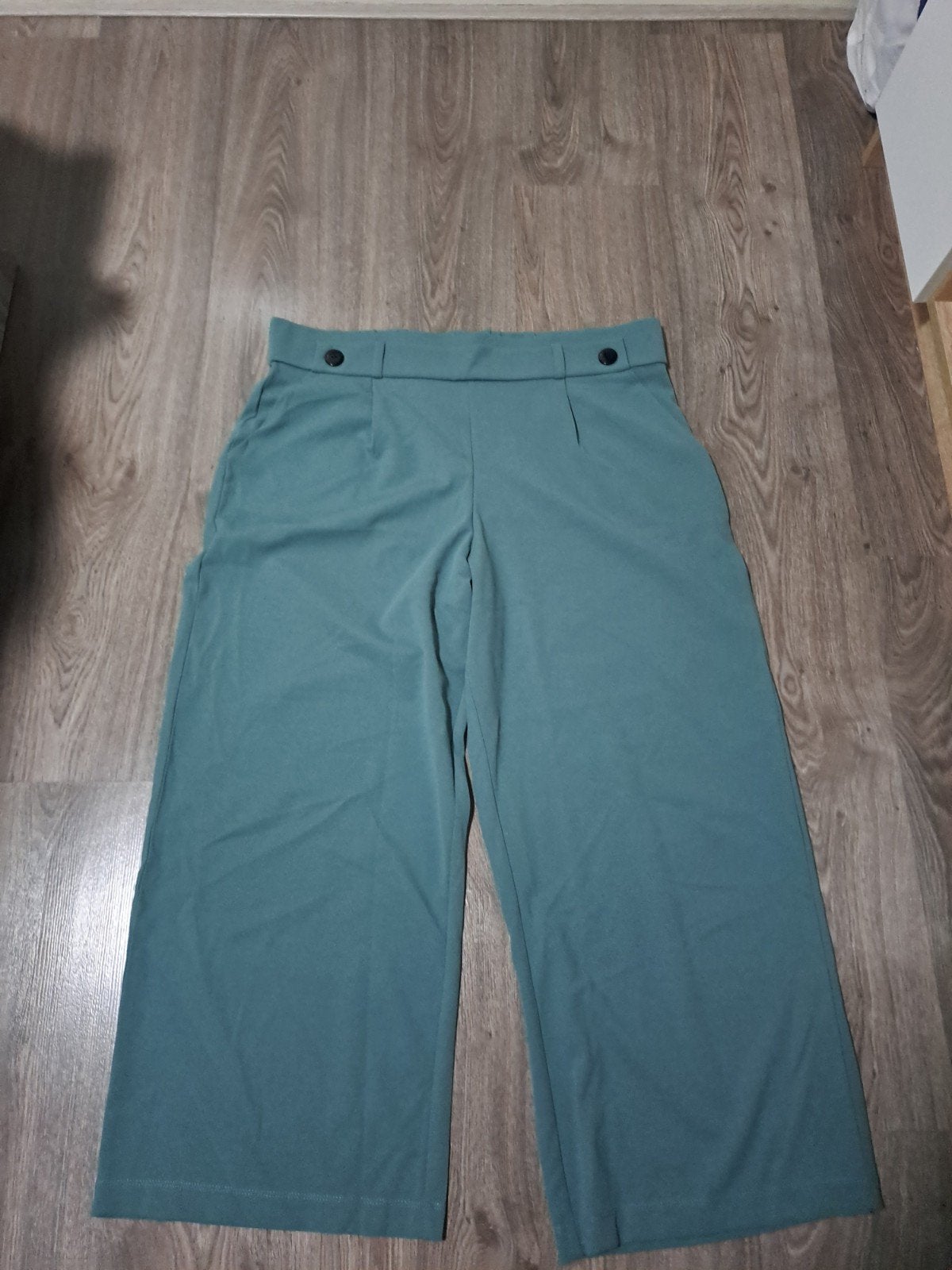 Zeegroene broek maat 3XL, Kleding | Dames, Grote Maten, Overige kleuren, Nieuw, Ophalen of Verzenden, JDY