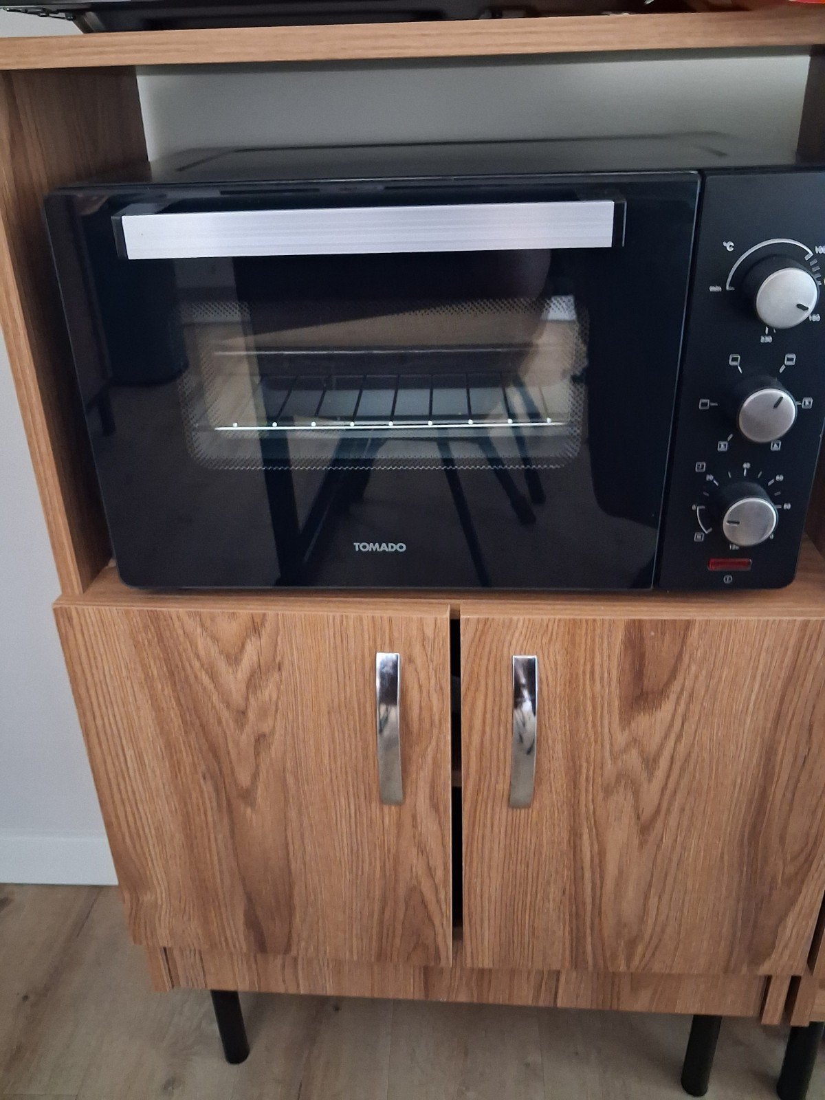 TOMADO TEO3000B Heteluchtoven - Zo goed als nieuw, Witgoed en Apparatuur, Ovens, Minder dan 45 cm, Minder dan 45 cm, Hete lucht