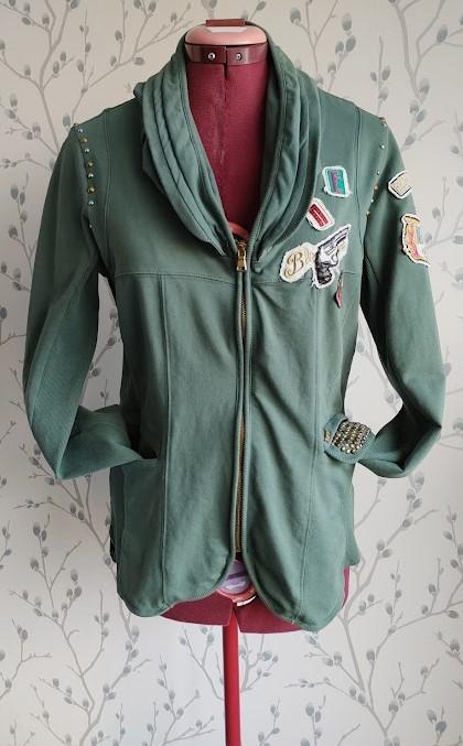 “MET” Jeans Groen Vestje maat S, Ophalen of Verzenden, Zo goed als nieuw, MET Injeans, Maat 36 (S)