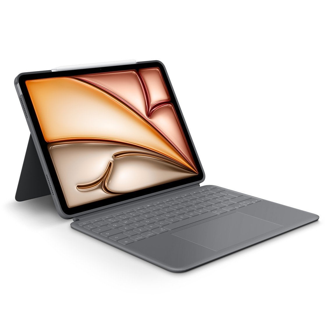 Logitech Combo Touch-toetsenbordhoes voor 13‑inch iPad Air, 13 inch of meer, Verzenden, Logitech, Nieuw