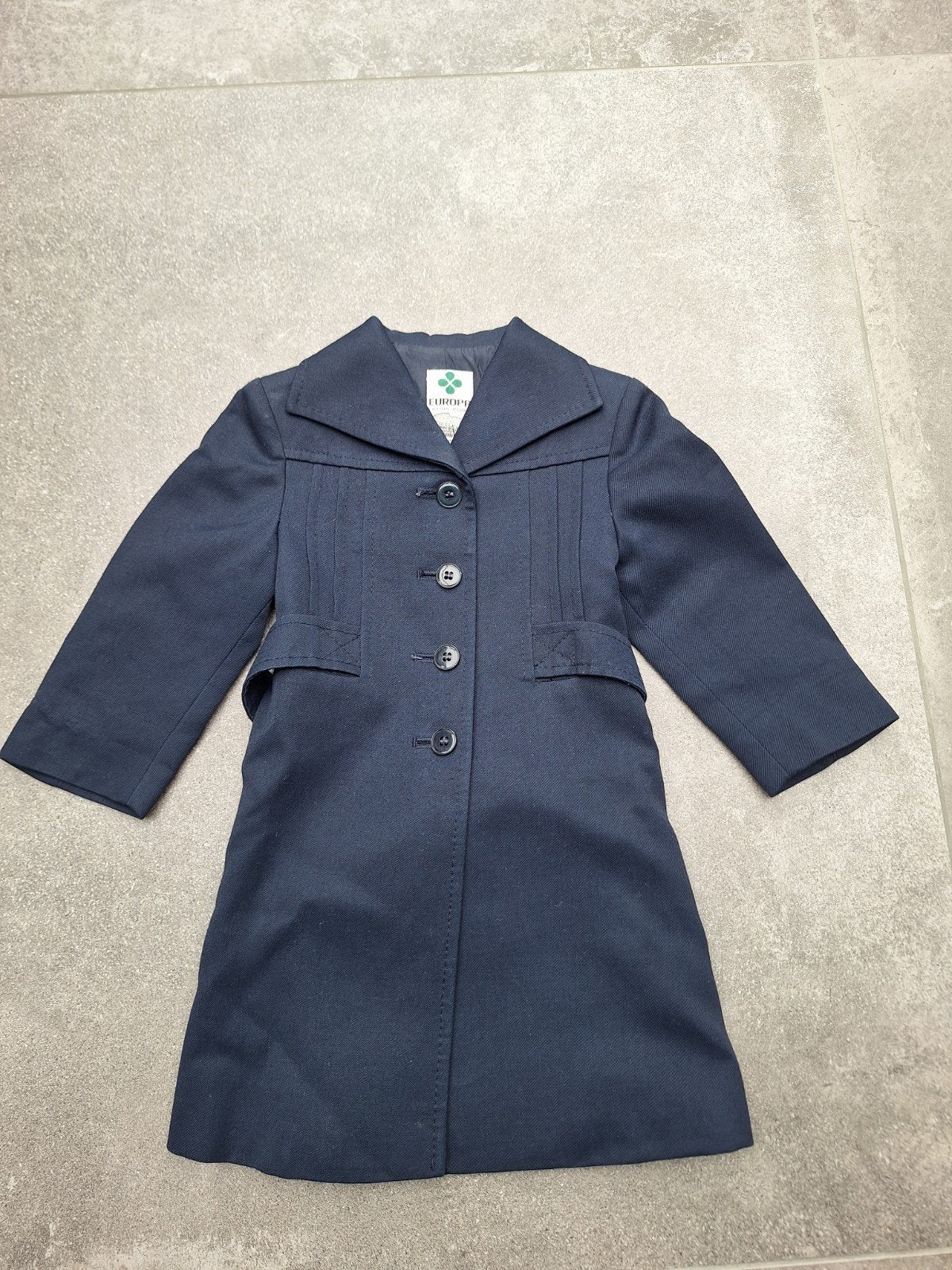 Vintage trenchcoat 1,5/2 jaar, Ophalen of Verzenden, Gebruikt, Meisje, Jasje