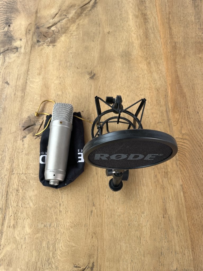 Røde NT1-A, Muziek en Instrumenten, Microfoons, Ophalen of Verzenden, Zo goed als nieuw, Studiomicrofoon