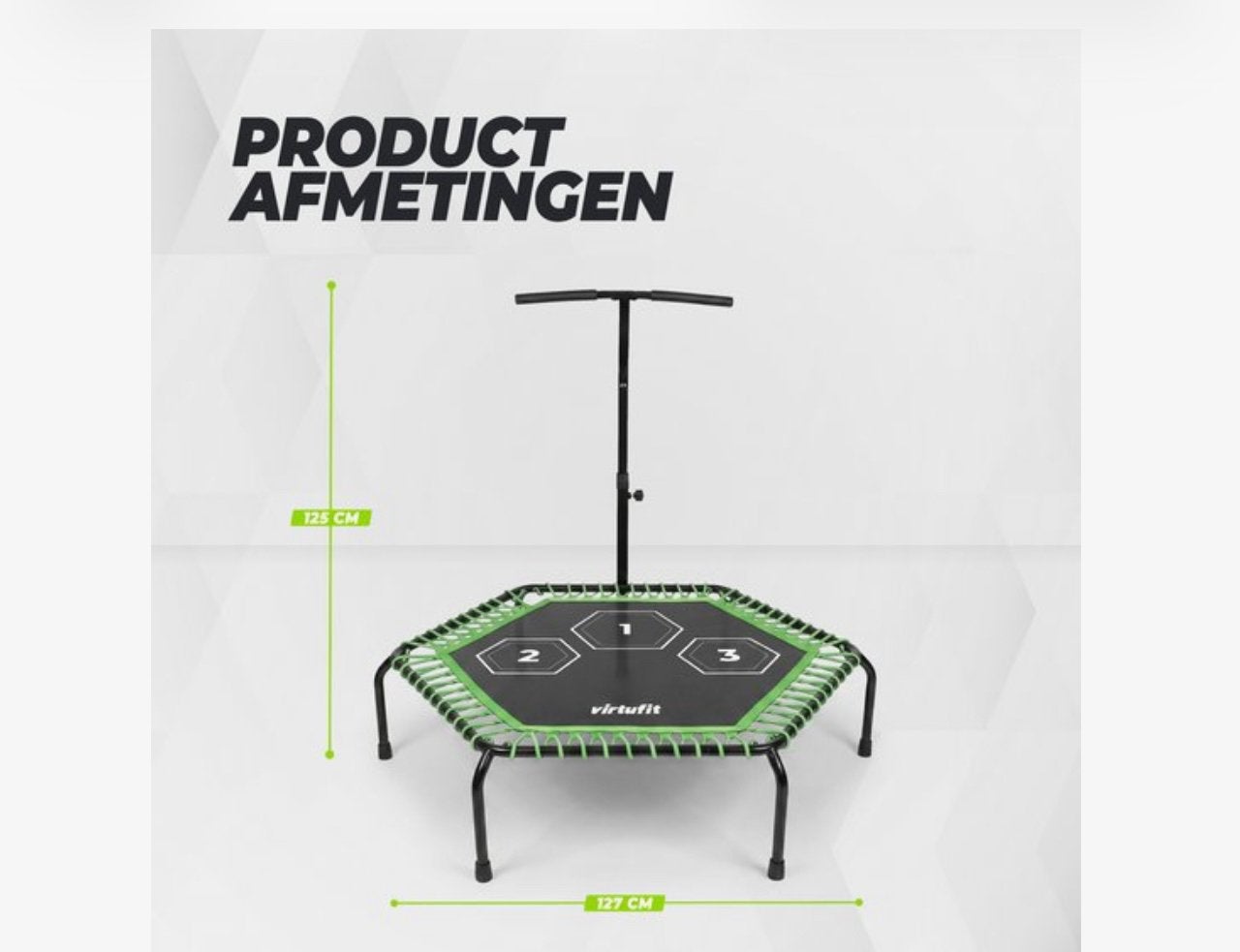 Fitnes trampoline, Kinderen en Baby's, Speelgoed | Buiten | Trampolines, Ophalen of Verzenden, Zo goed als nieuw