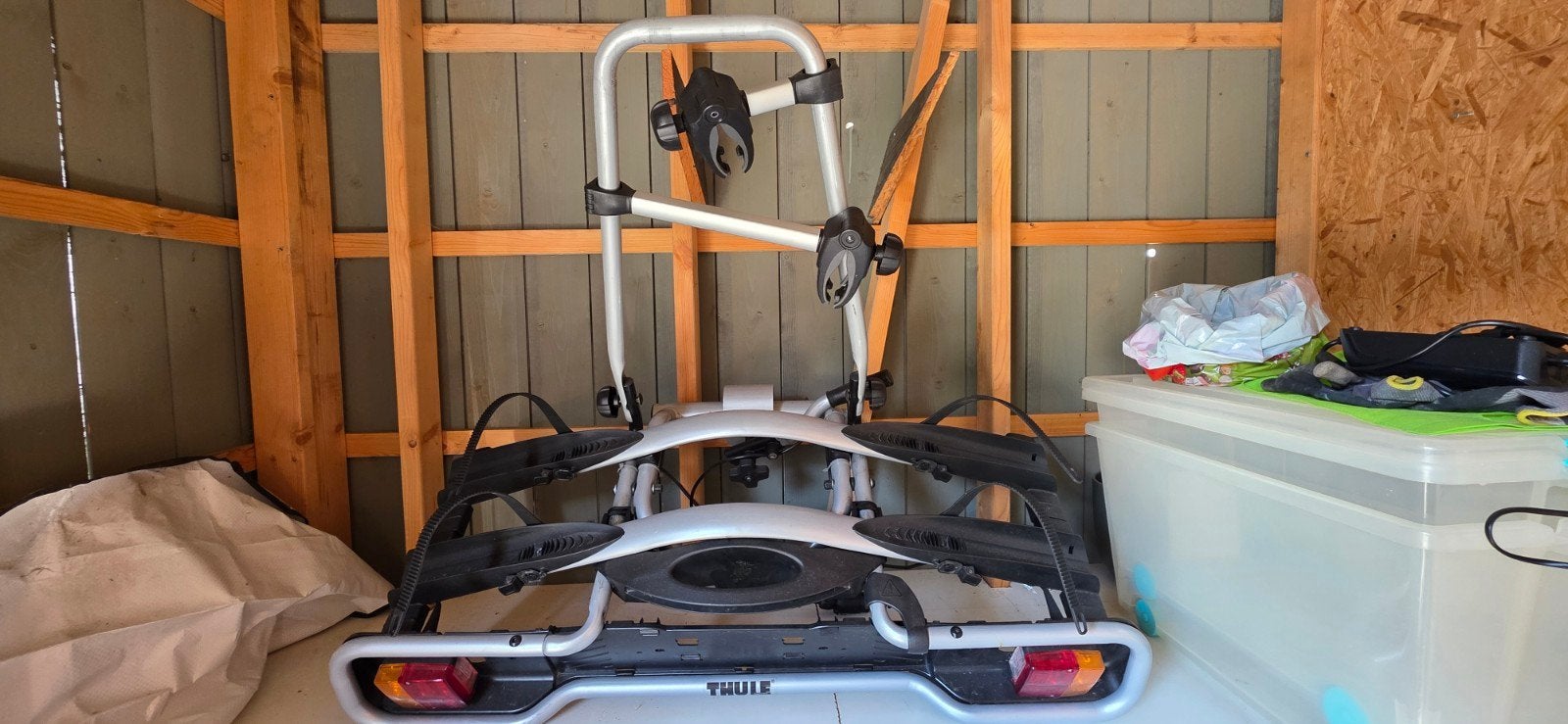 Thule fietsendrager voor 2 fietsen, Ophalen, Gebruikt, 2 fietsen, Trekhaakdrager