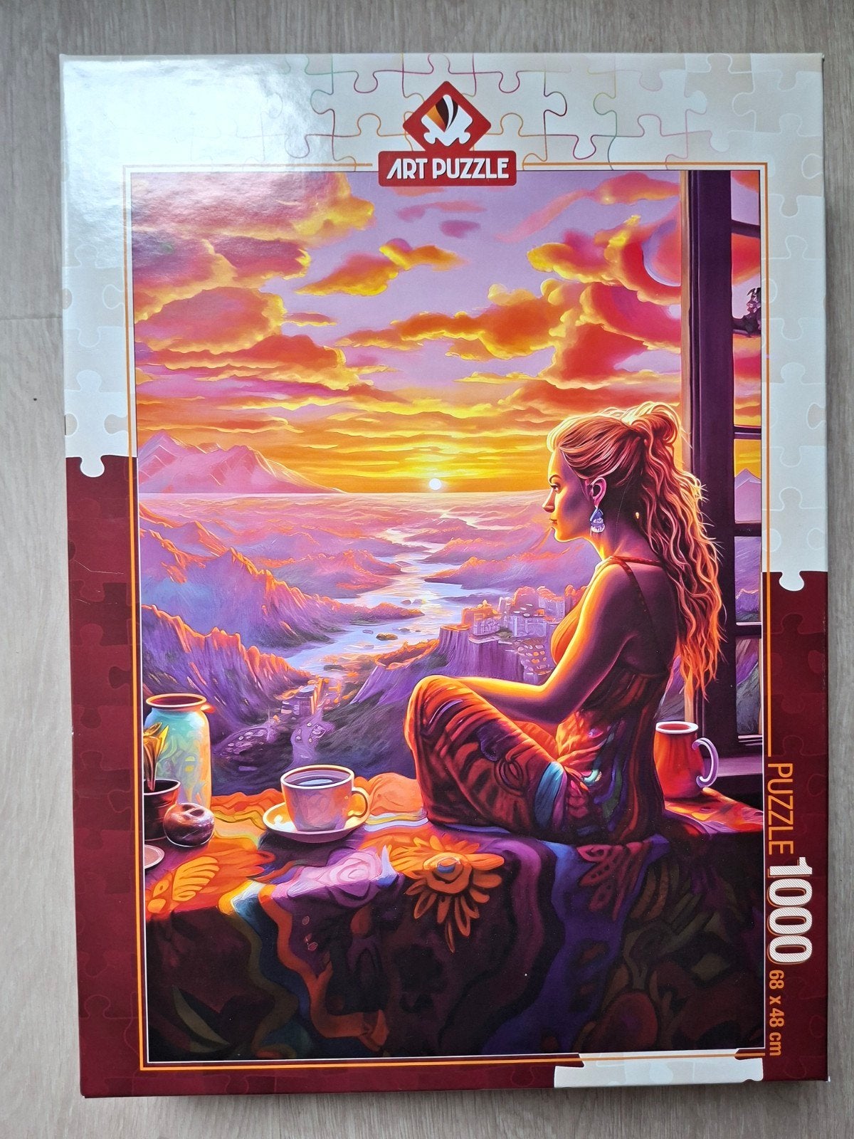 Art puzzel, Ophalen of Verzenden, 500 t/m 1500 stukjes, Zo goed als nieuw, Legpuzzel