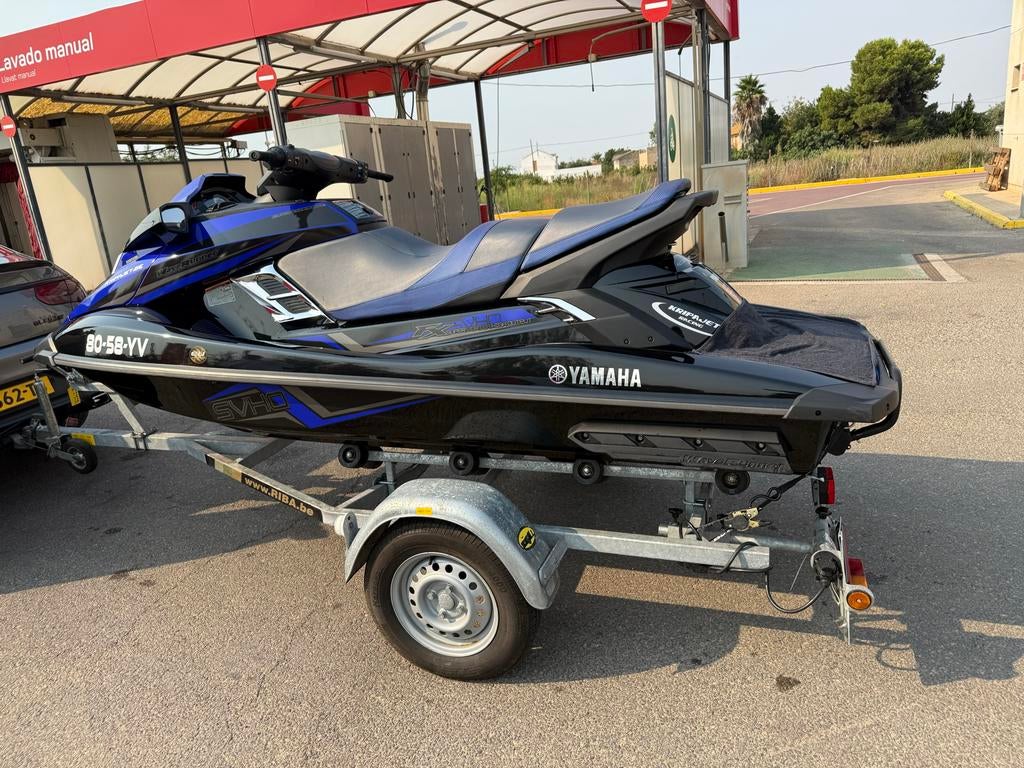 Yamaha SVHO Jetski met trailer, Watersport en Boten, Ophalen of Verzenden, Gebruikt, Benzine, 200 pk of meer