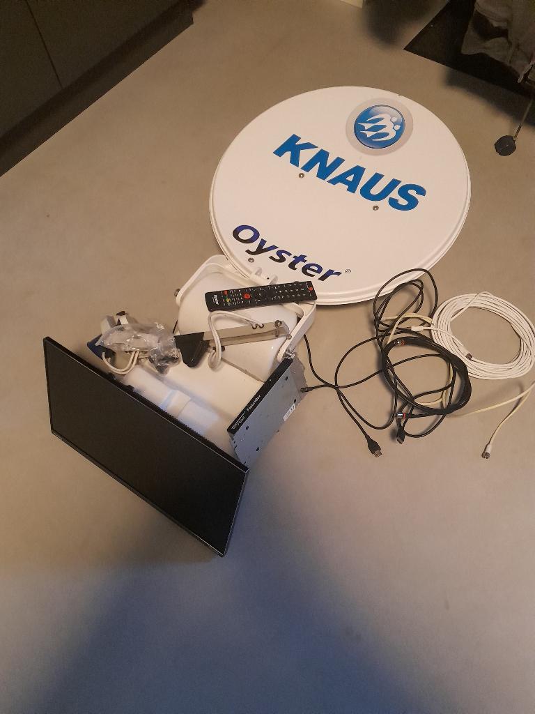 camper schotel, Audio, Tv en Foto, Schotelantennes, Ophalen, Gebruikt, (Schotel)antenne, Overige merken