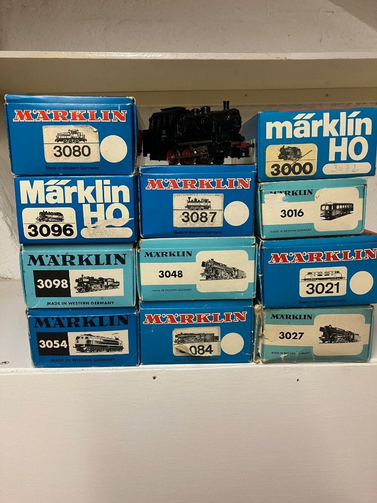 Grote collectie Märklin H0:, Ophalen, Wisselstroom, Analoog, Märklin