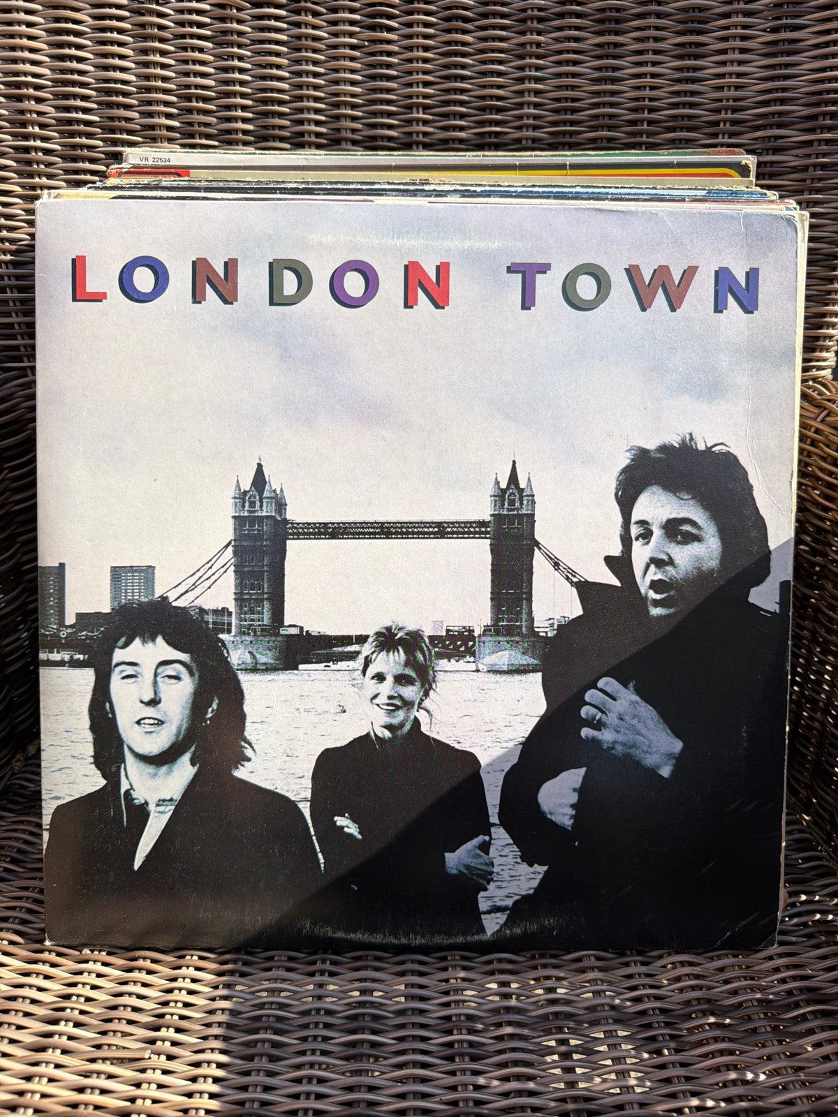 3.   Wings - London Town LP (Pop, Rock), LP, Gebruikt, Pop, Ophalen of Verzenden