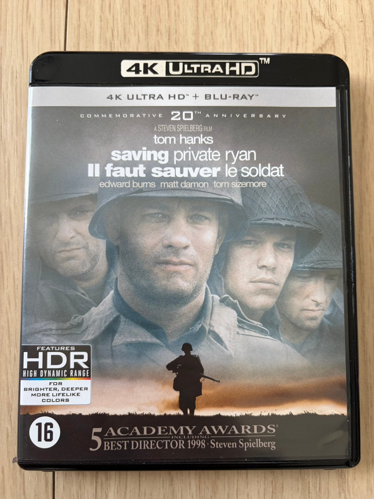 Saving Private Ryan 4K Ultra HD + Blu-ray Nieuwstaat, Ophalen, Zo goed als nieuw