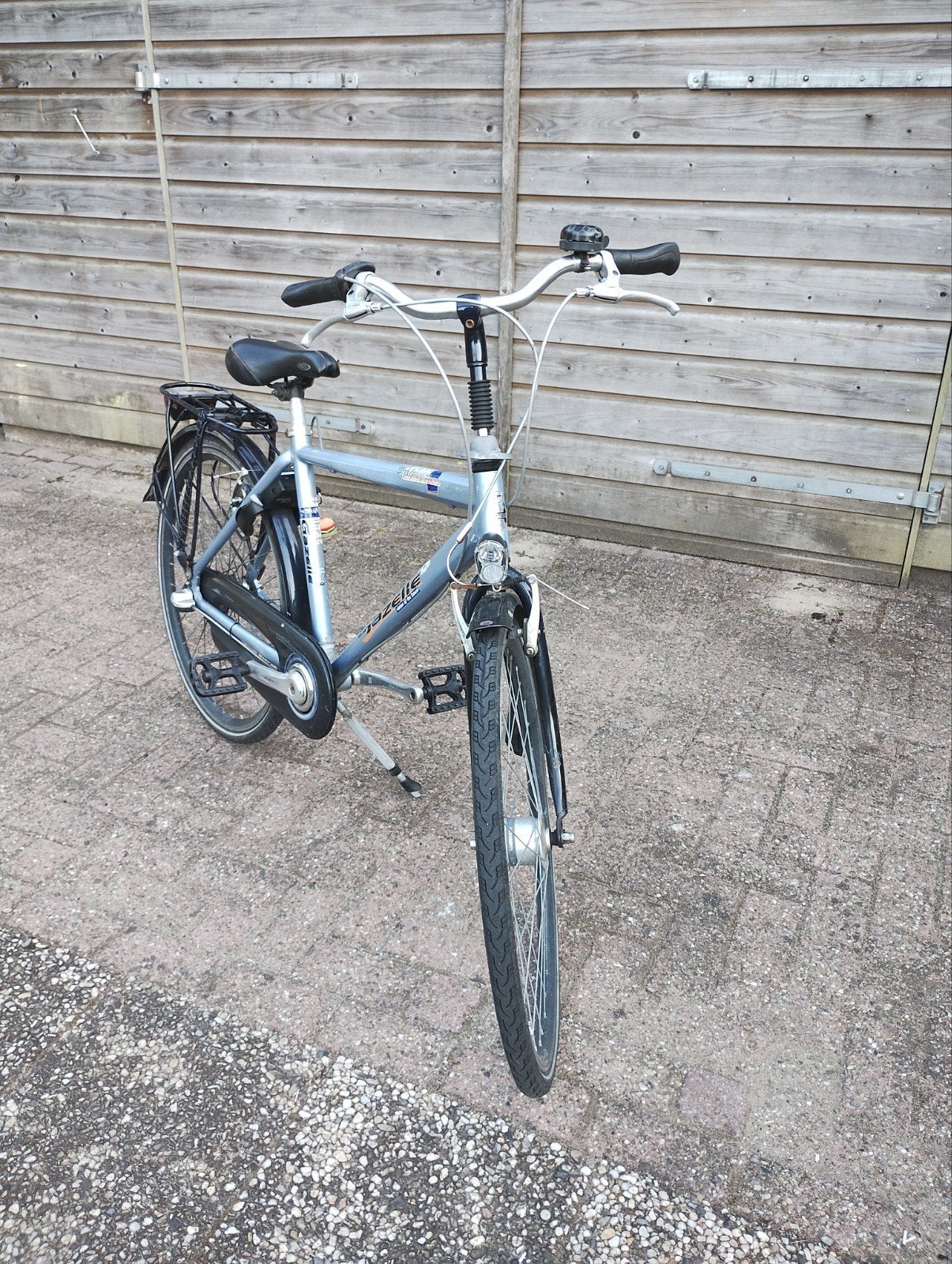 Gazelle jongensfiets - Lichtblauw, 26 inch, Gebruikt, Velgrem, Versnellingen, Gazelle