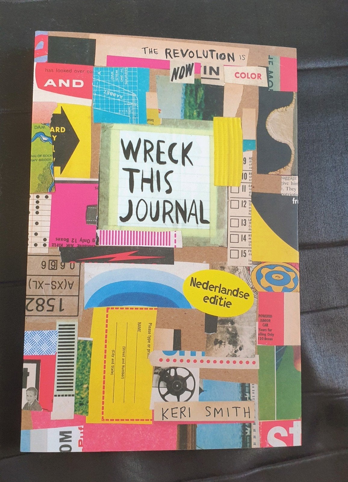 Keri Smith - Wreck this journal, nu in kleur!, Boeken, Ophalen, Keri Smith, Nieuw, Tekenen en Schilderen