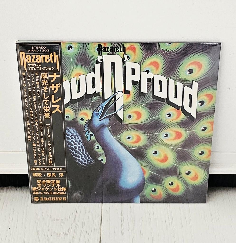 Nazareth-Loud  'N' Proud (Ltd. Japan CD ) 4 bonus tracks, Verzenden, Nieuw in verpakking