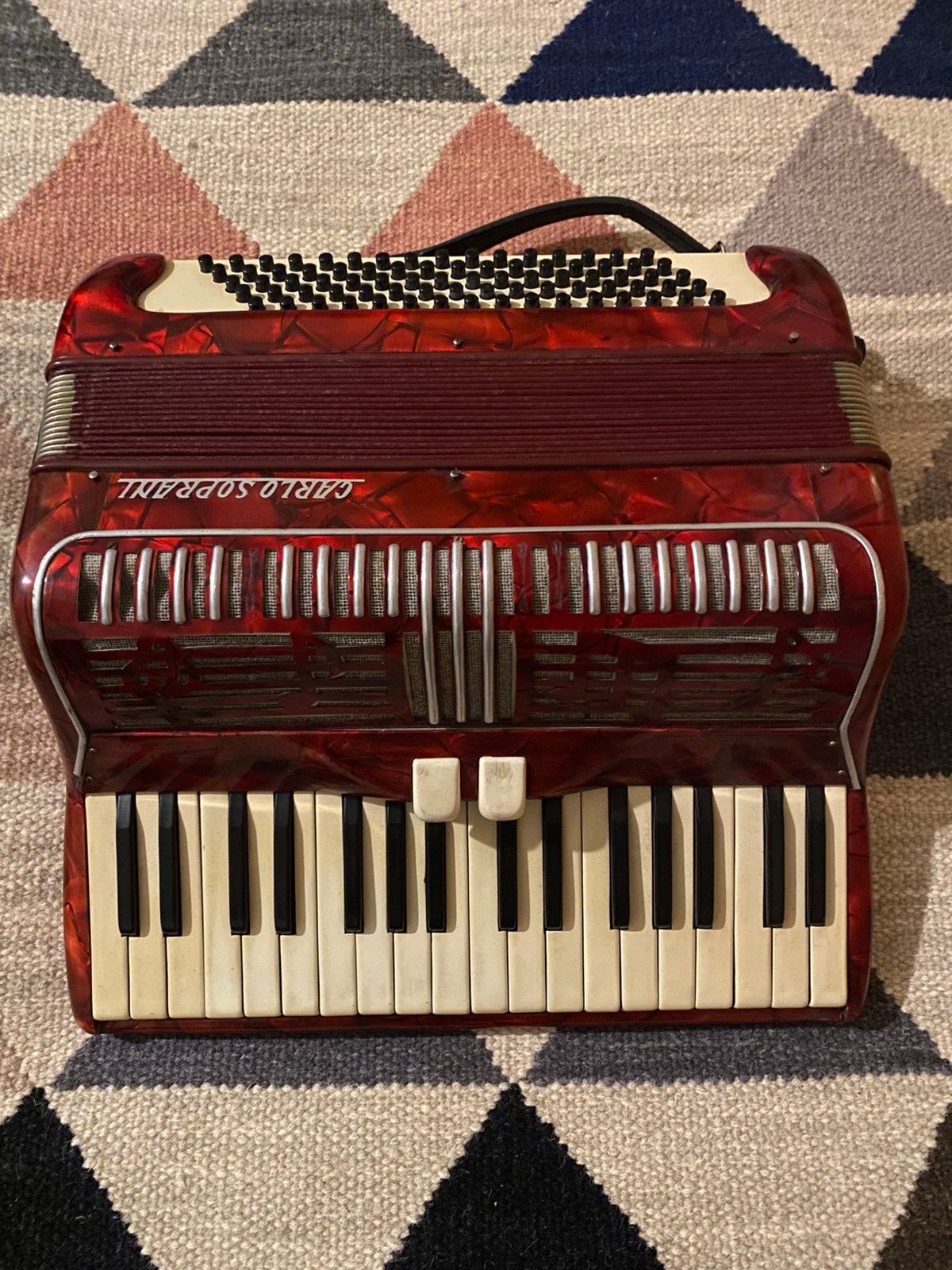 2 accordeons in 1 koop, Ophalen of Verzenden, Gebruikt, Overige merken