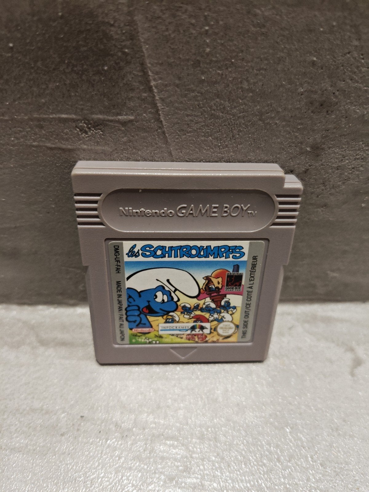 De Smurfen GameBoy Classic (Les Schtroumpfs), Spelcomputers en Games, Nintendo, Gebruikt, 1 speler, Ophalen of Verzenden