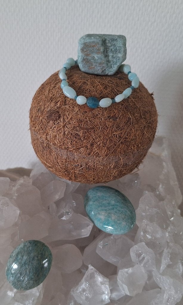 Amazoniet armbanden, diverse varianten, Ophalen of Verzenden, Nieuw
