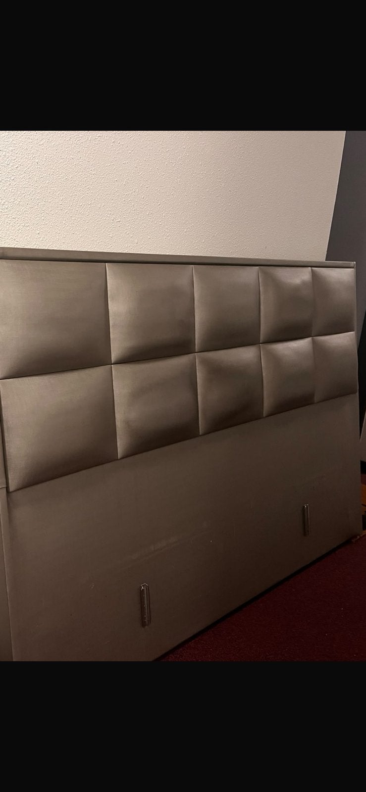 Bed achterwand, Huis en Inrichting, Ophalen, Zo goed als nieuw, Tweepersoons