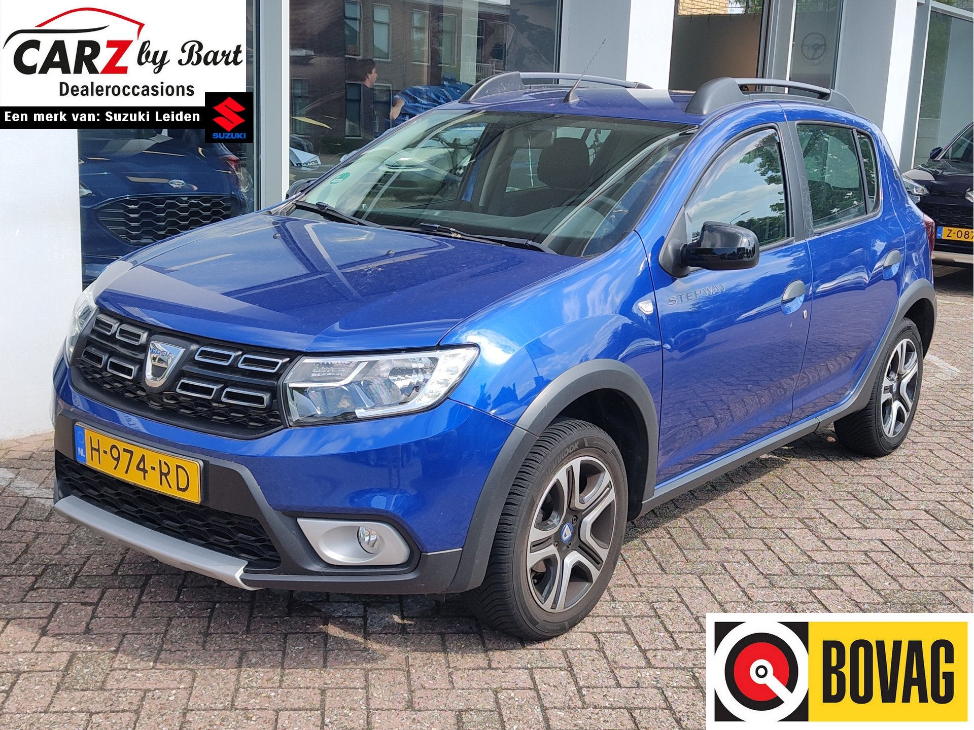 Dacia Sandero 1.0 TCe BI-FUEL STEPWAY SERIE LIMITEE 15h ANNI, Auto's, Voorwielaandrijving, 12 maanden, 580 kg, Blauw
