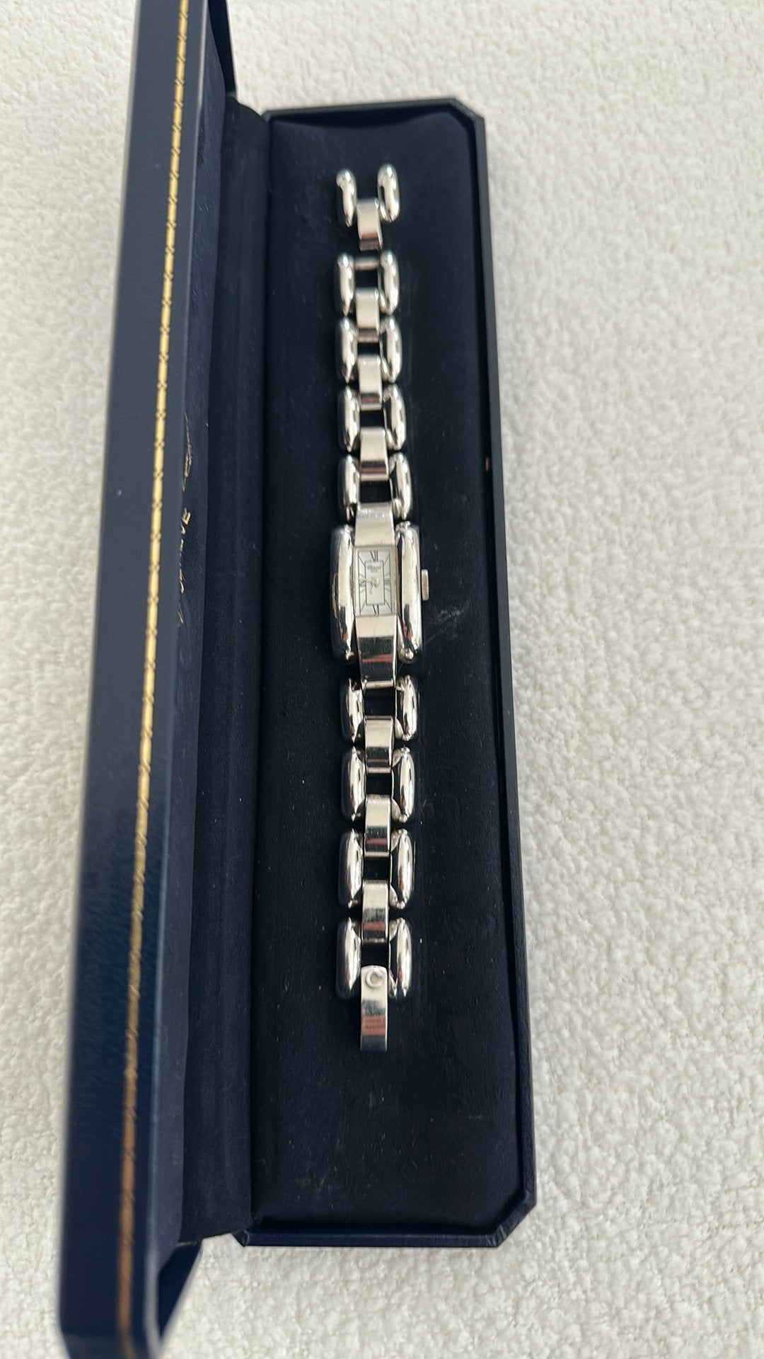 Chopard lastrada witgoud, Sieraden, Tassen en Uiterlijk, Horloges | Dames, Ophalen of Verzenden, Zo goed als nieuw, Overige merken