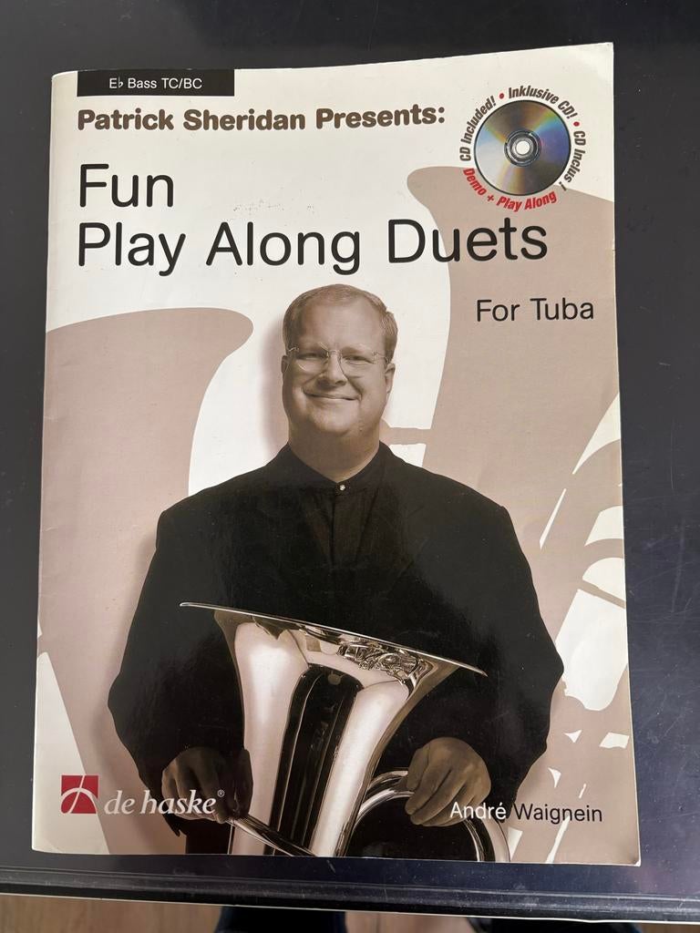 Fun Play Along Duets for Tuba met CD, Ophalen of Verzenden, Zo goed als nieuw, Koperblazer