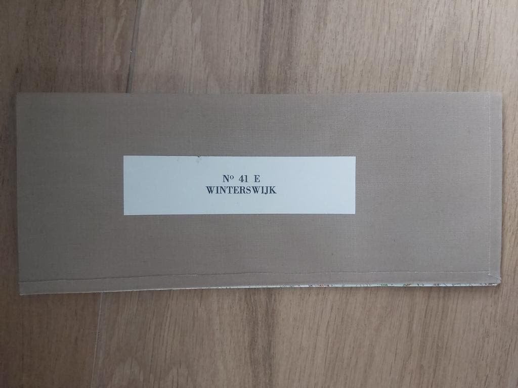 41E Winterswijk Huppel Meddo Bredervoort Stafkaart uit 1966, Topografische Dienst Nederland, Ophalen of Verzenden, 1800 tot 2000