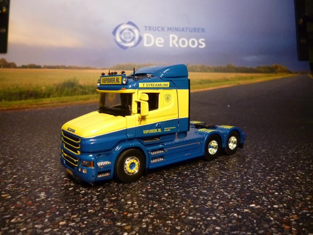 Tekno Scania Torpedo V8 Power met certificaat, Hobby en Vrije tijd, Modelauto's | 1:50, Ophalen of Verzenden, Nieuw, Bus of Vrachtwagen