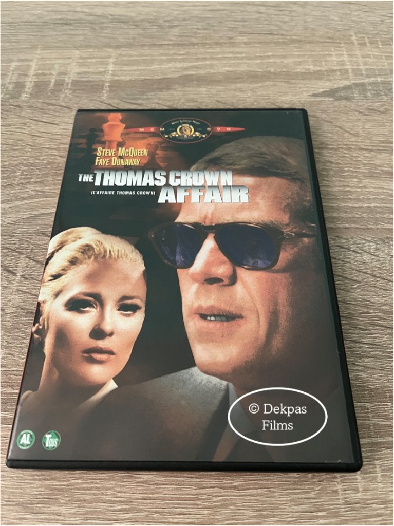 Dvd The Thomas Crown Affair - Steve McQueen / Faye Dunaway, Alle leeftijden, Ophalen of Verzenden, Gebruikt