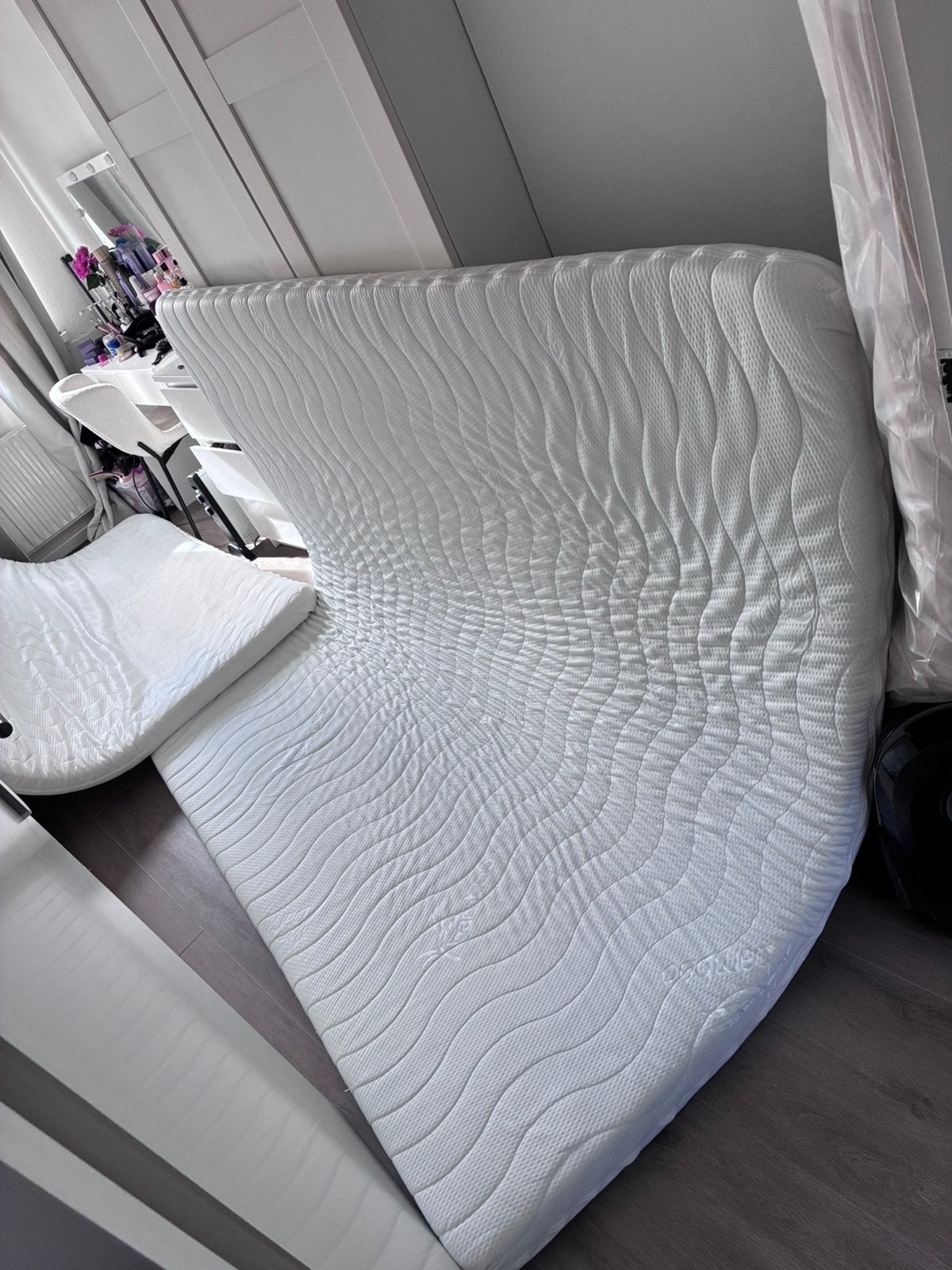 Topper 180 x 200, Ophalen, Gebruikt, Tweepersoons, 180 cm