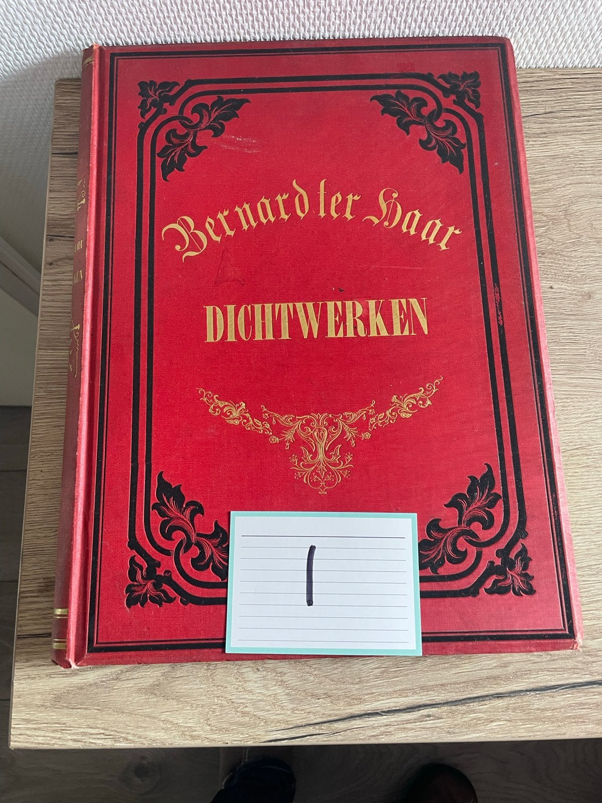 Bernard ter Haar Dichtwerken - Geïllustreerd 1876, Antiek en Kunst, Ophalen of Verzenden