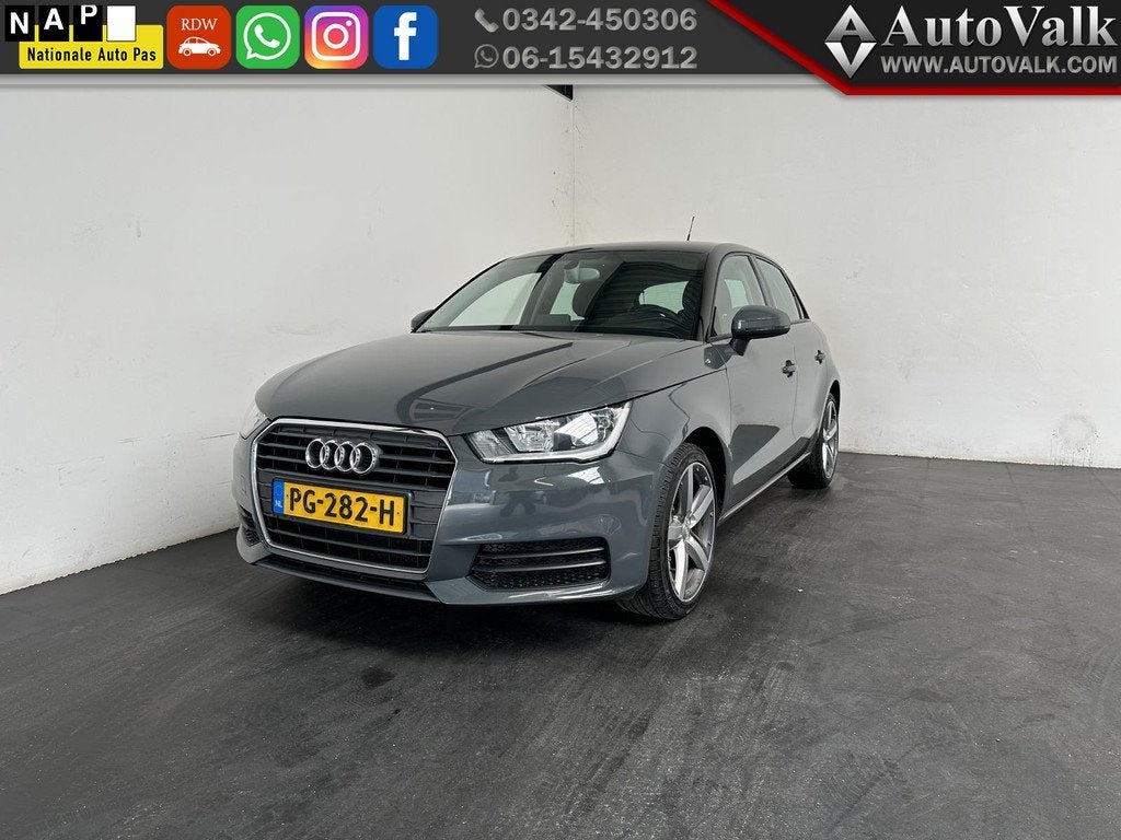 Audi A1 Sportback 1.0 TFSI Sport Pro Line S-Line Nardo!, Auto's, Audi, Bedrijf, Te koop, A1, ABS, Airbags, Airconditioning, Alarm