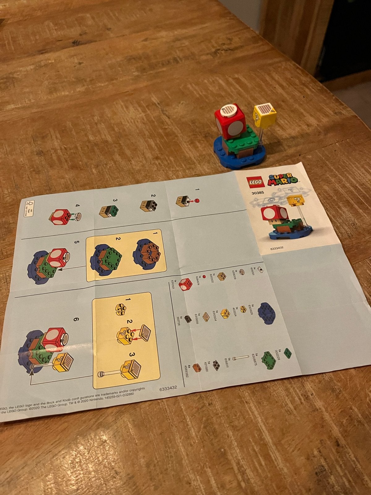 LEGO Super Mario 30385 Super Mushroom Surprise uitbreiding, Overige thema's, Lego, Ophalen of Verzenden, Zo goed als nieuw