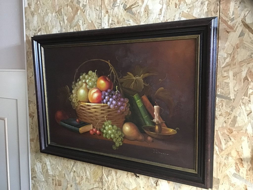 Stilleven schilderij, Antiek en Kunst, Kunst | Schilderijen | Klassiek, Ophalen, Handgeschilderd
