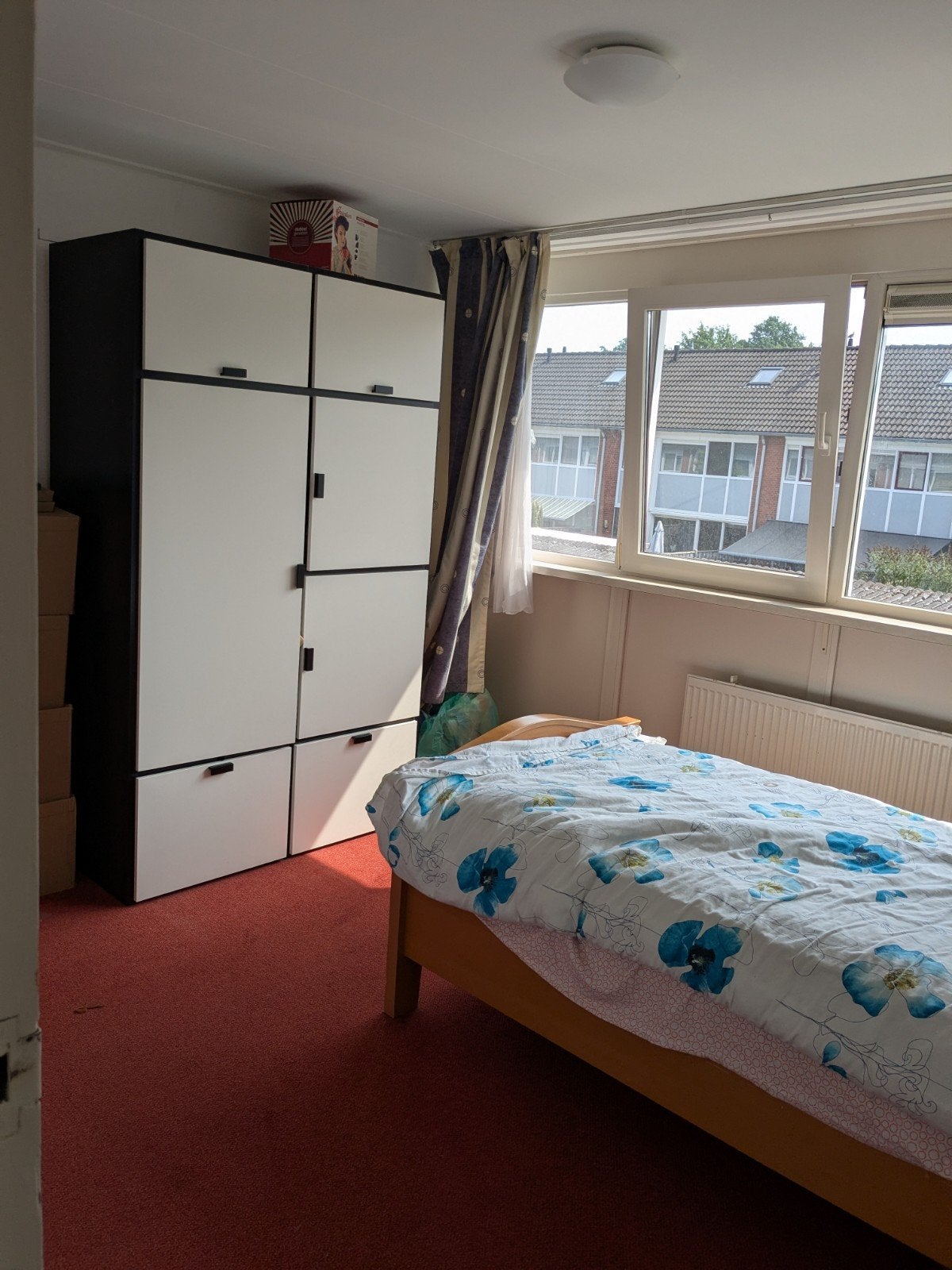 kledingkast & set eikenhouten meubels: kast, salontafel, dre, Ophalen, Gebruikt