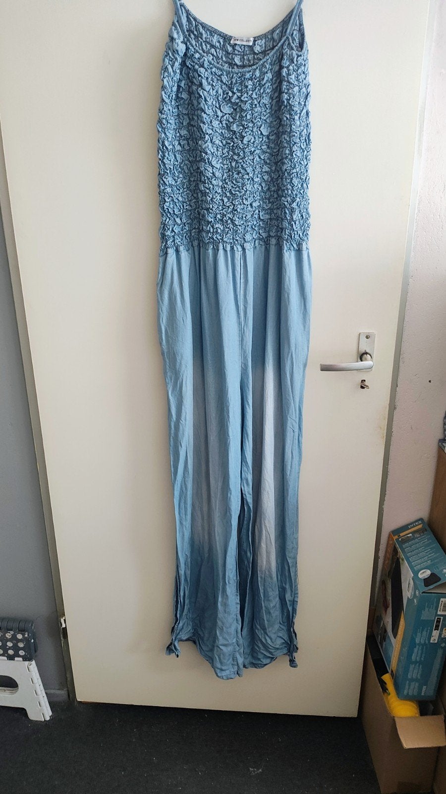 jumpsuit tensel, Kleding | Dames, Jumpsuits, Ophalen of Verzenden, Zo goed als nieuw, Blauw