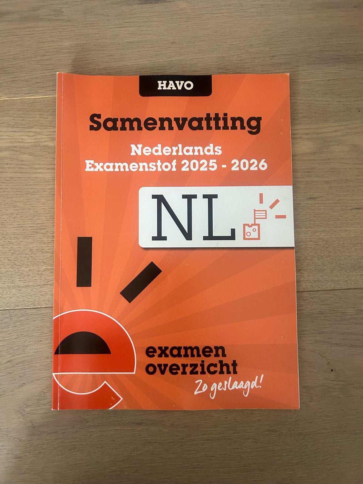 Examenoverzicht Samenvatting Nederlands HAVO, Ophalen of Verzenden, Alpha, Zo goed als nieuw