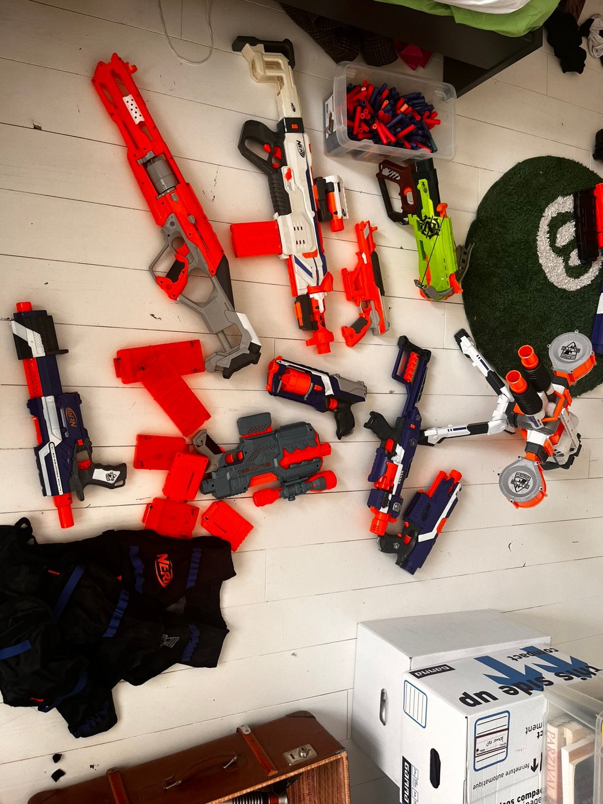 Nerf guns, werken en zien er nog gweldig uit, Ophalen of Verzenden, Nieuw