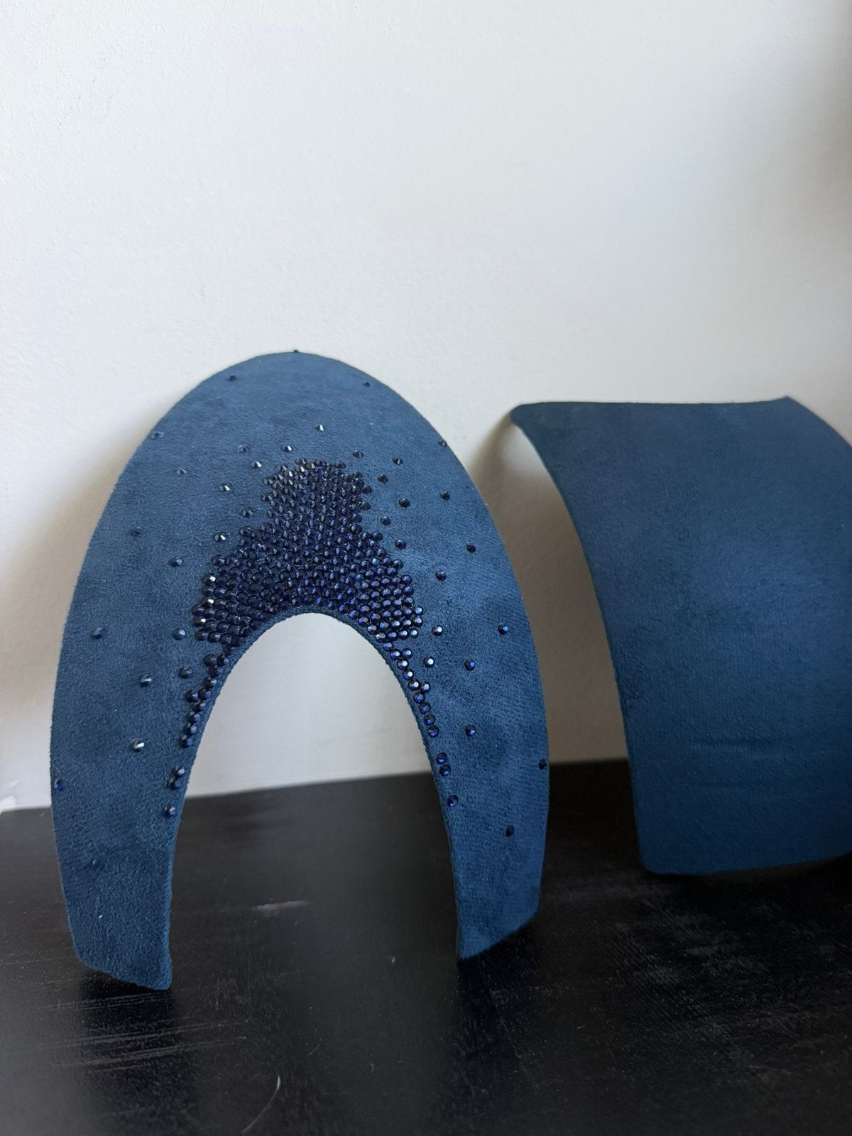 Kep italia 2.0 inzet donkerblauw glitter, Ophalen of Verzenden, Dressuur