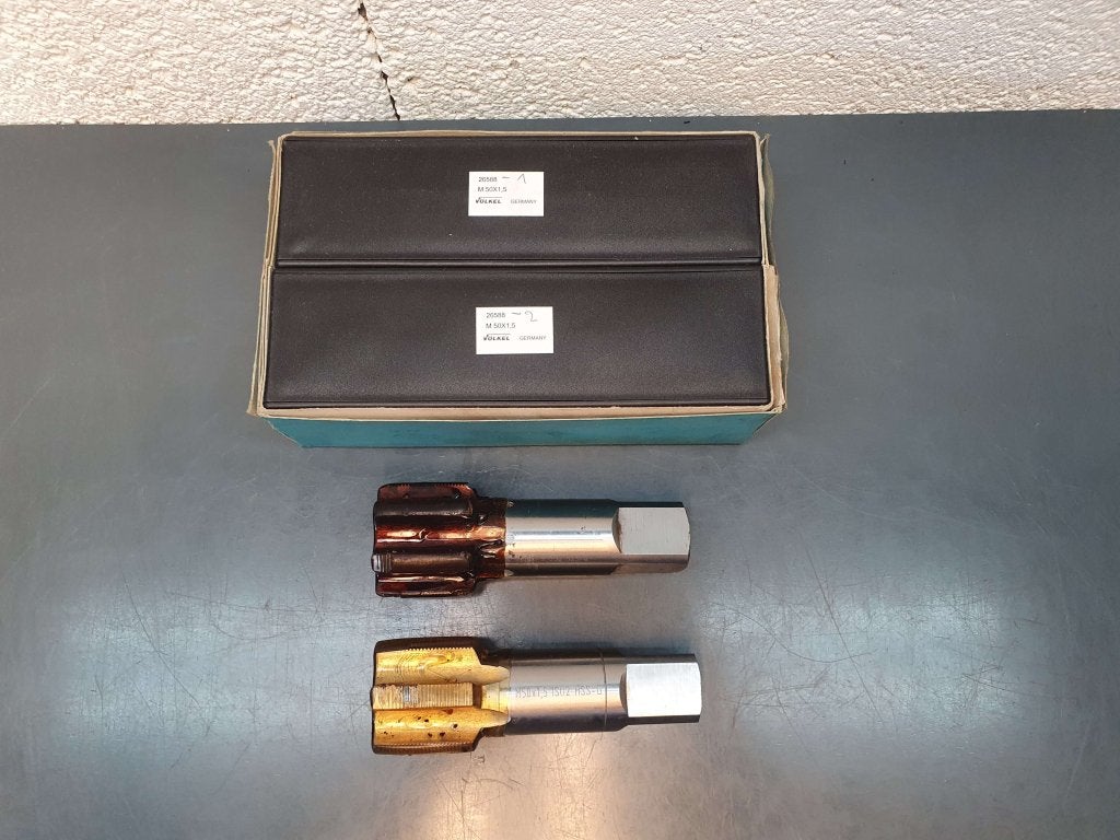 VÖLKEL 26588 Tapset M50 x 1.5 Nieuw  / Vokel tap HSS-G, Niet ingevuld, Niet ingevuld, Nieuw, Ophalen of Verzenden