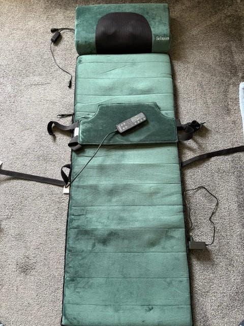 Felman massagematras en Shiatsu massagekussen, Sport en Fitness, Ophalen of Verzenden, Zo goed als nieuw, Overige typen