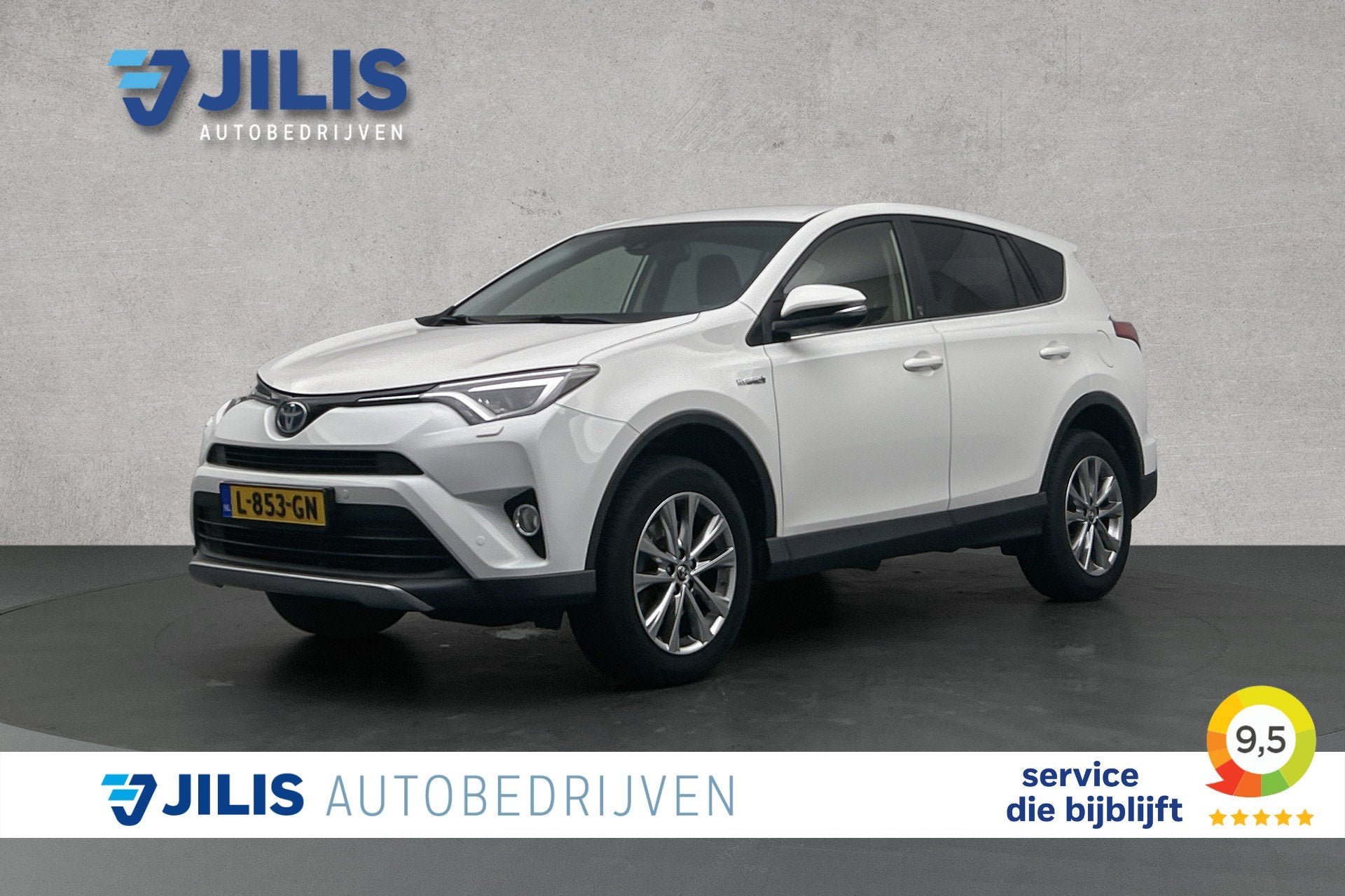Toyota RAV4 2.5 Hybrid Style | Camera | Trekhaak | LED | Sto, Stof, Gebruikt, Met garantie (alle), Automatische klimaatregeling